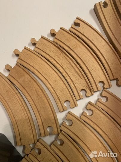 Дереаянная железная дорога IKEA