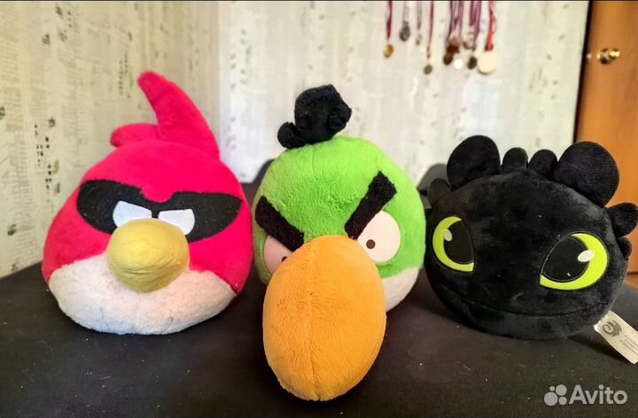 Angry Birds игрушки мягкие