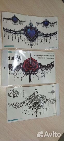 Переводные тату