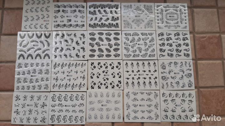 Наклейки для ногтей