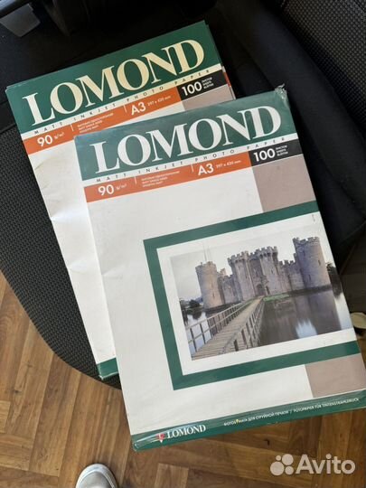 Фотобумага матовая А3 Lomond 90g