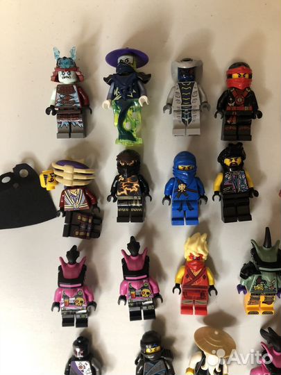Lego ниндзяго минифигурки