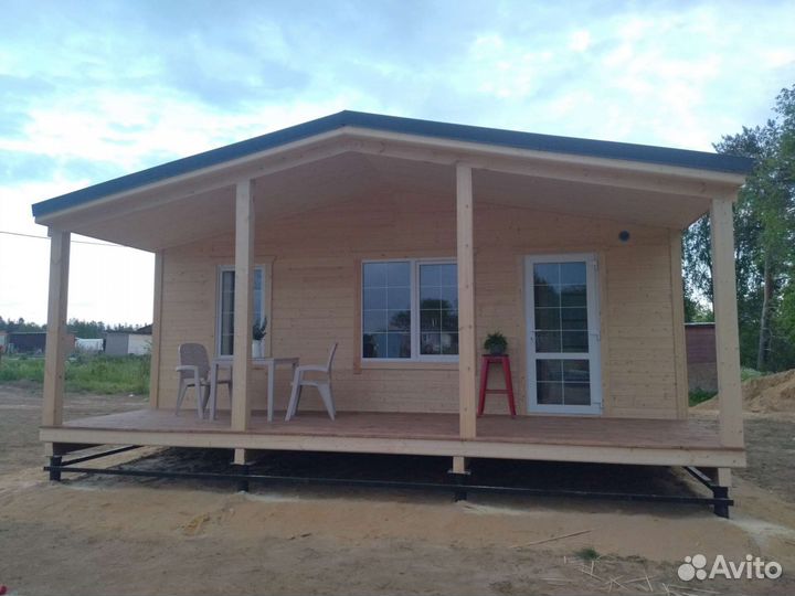 Дом 3х7 с террасой