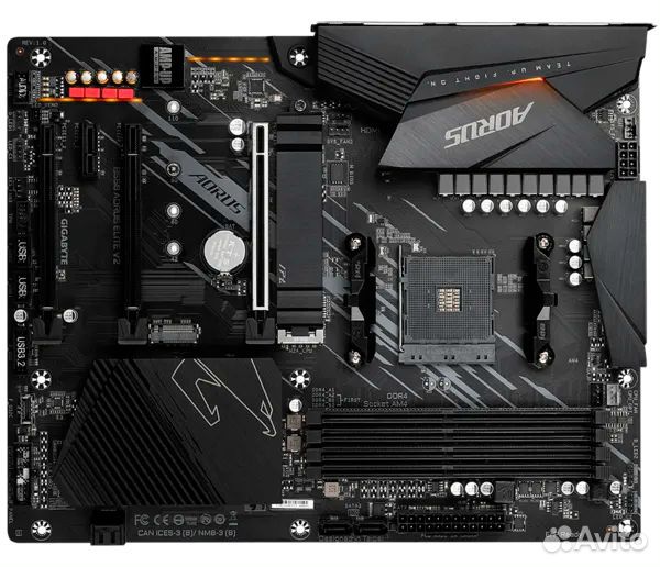 Материнская плата Gigabyte B550 aorus elite V2