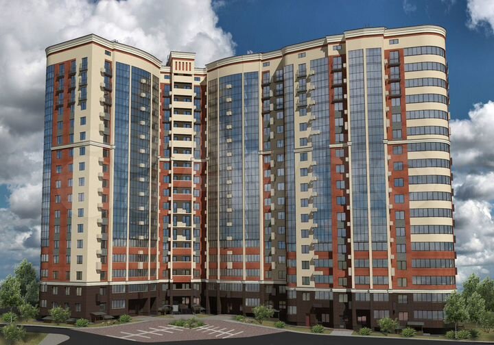 2-к. квартира, 62,7 м², 1/17 эт.