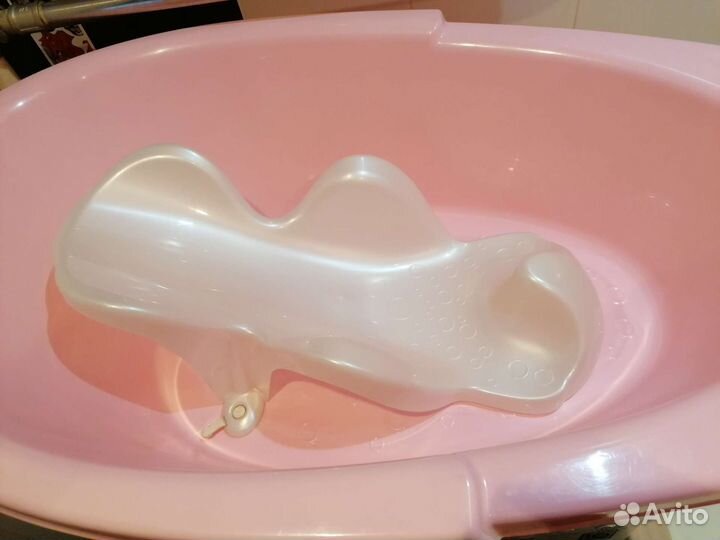 Ванночка, горка, стульчик для купания