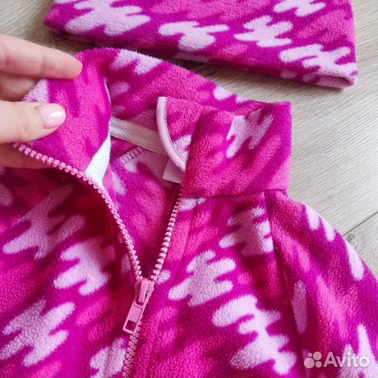 Флисовый комбинезон