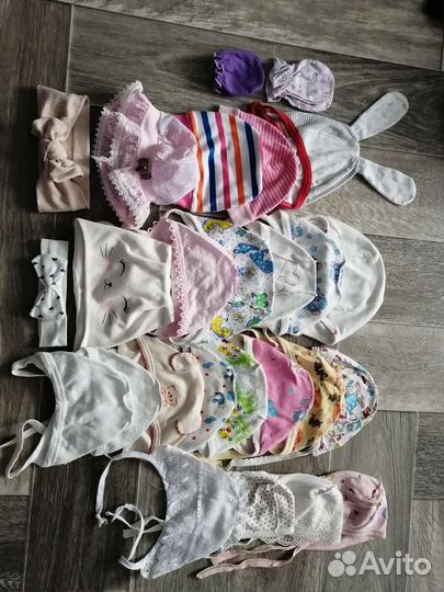 Чепчики, шапочки