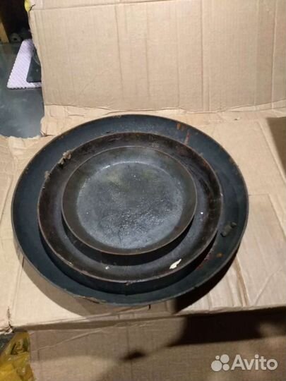 Чугунная сковорода СССР