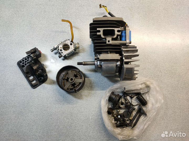 Двигатель от бензопилы