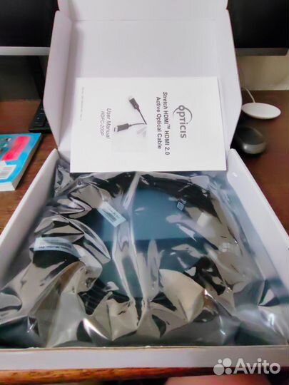 Кабель hdmi 2.0 гибридный