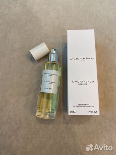 Ormonde jayne montabaco intensivo 40ml