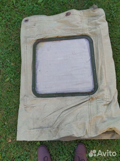 Брезентовая штора