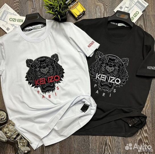 Новые футболки Kenzo Lux качество