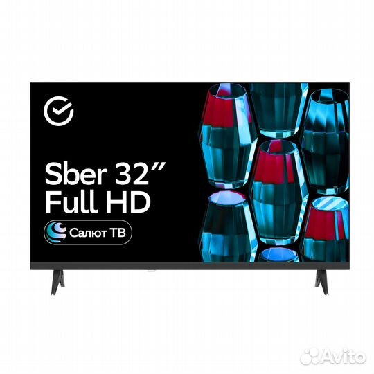 Телевизор Sber SDX-32F2126 32d(81см) новый