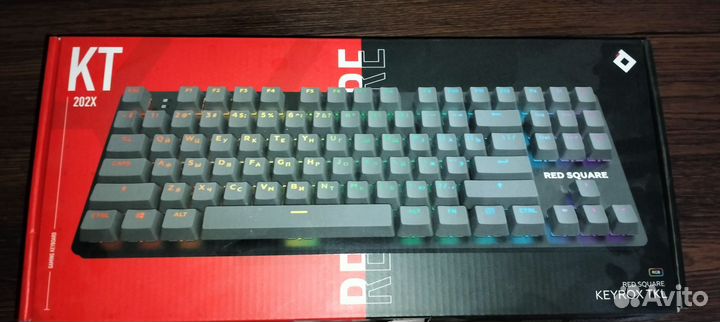 Red square keyrox tkl