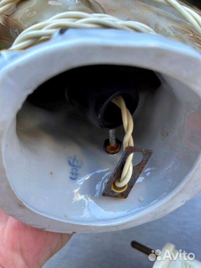 Фарфор Орел ГДР светильник,ночник