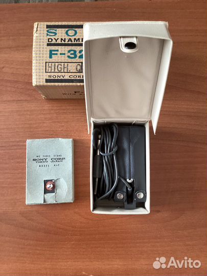 Микрофон динамический sony F-32 (Japan)