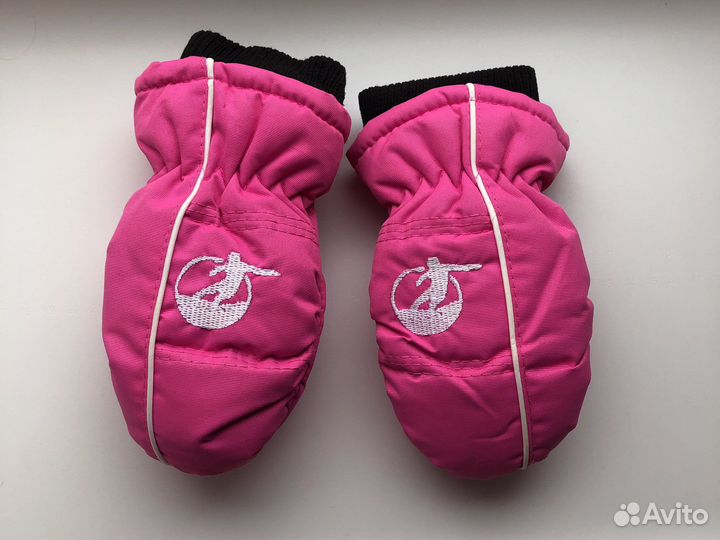 Новые зимние непромокаемые краги для девочки 4-5