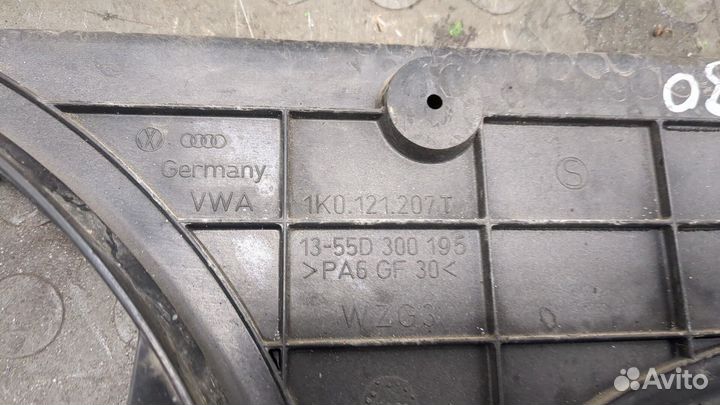 Вентилятор радиатора Volkswagen Scirocco 2008, 200