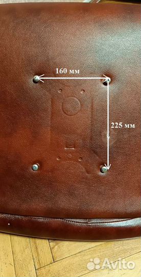 Кожаное кресло бу