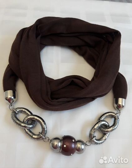 Шарф-бусы