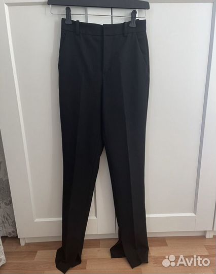 Брюки с разрезами zara