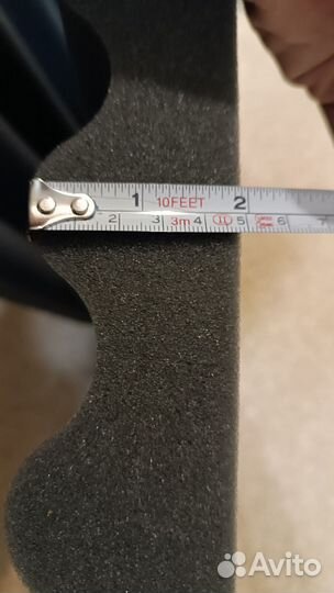 Аккустичестий поролон 1000*1000 мм (волна)