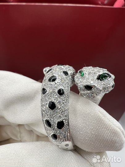 Золотое кольцо Panthère de Cartier с бриллиантами