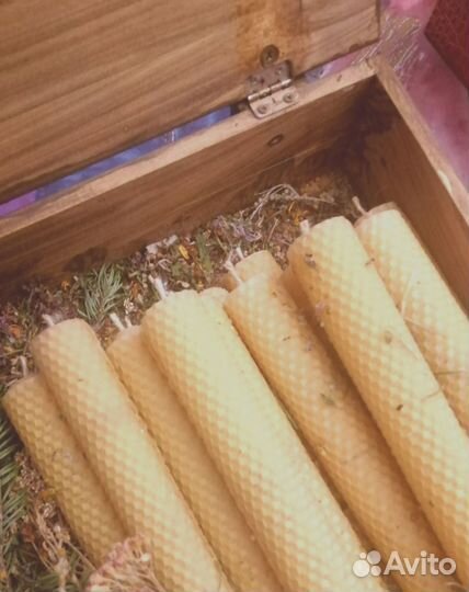 Фигурные свечи, воск