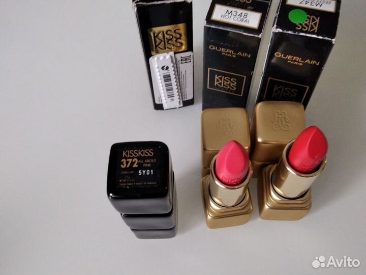 Помады Guerlain Kiss Kiss
