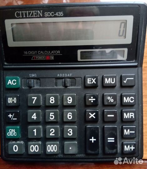 Калькулятор citizen SDC-88TH Новый