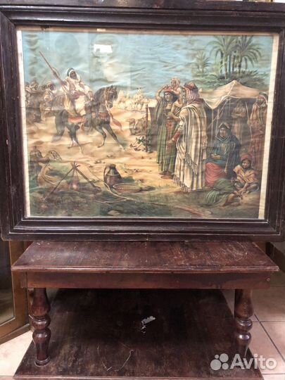 Старинная литография