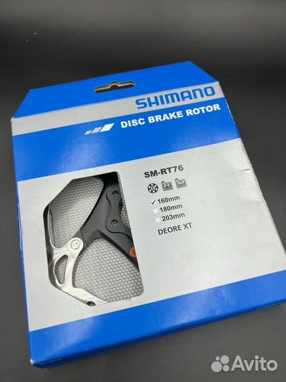 Новые Роторы Shimano SM-RT76 160/203 мм