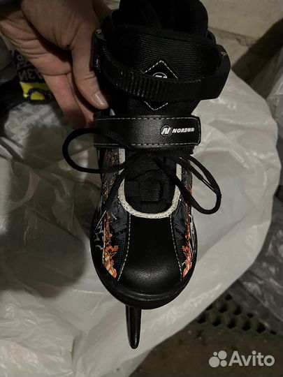 Коньки детские раздвижные 31-35 Nordway