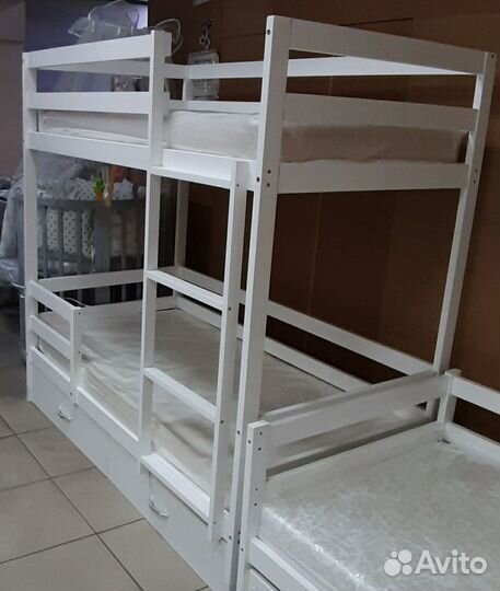 Двухъярусная подростковая/детская кровать 160х80