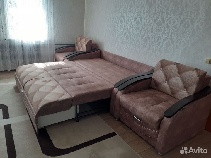 Диван раскладной и два кресла бу