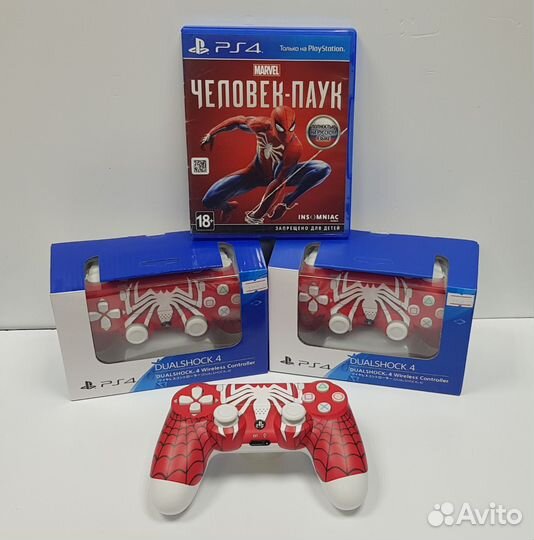 Ps4 Геймпад Человек паук /Spider man