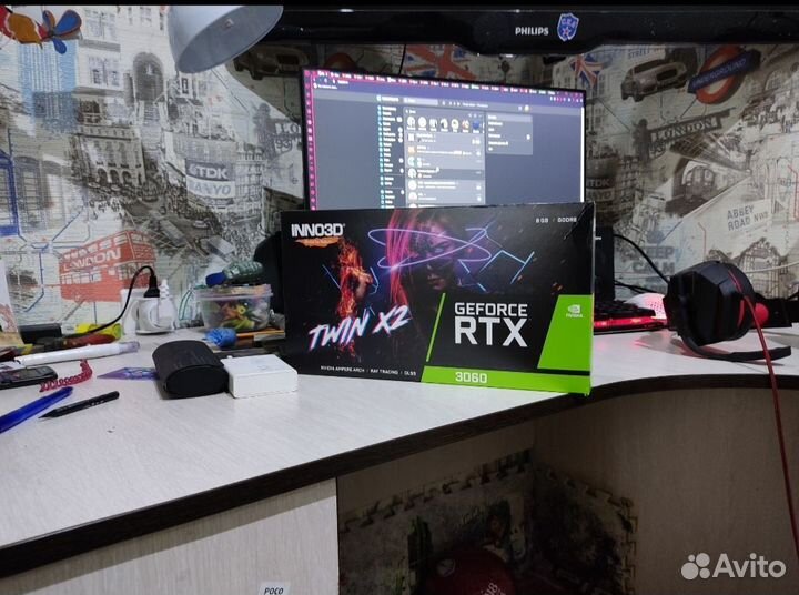 Видеокарта rtx 3060 inno3d