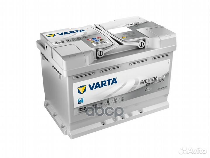 Аккумулятор varta Silver Dynamic AGM Stop&Go 70