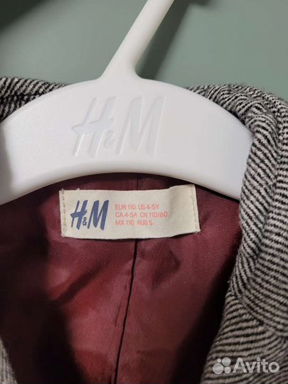 Пиджак на мальчика h&m