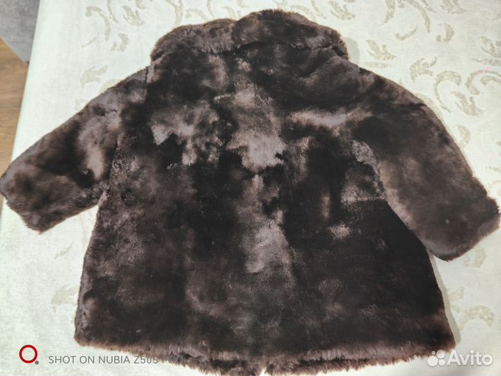 Шуба мутоновая (цигейка) СССР