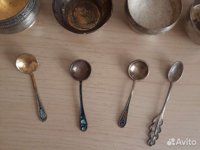 Ложка серебро