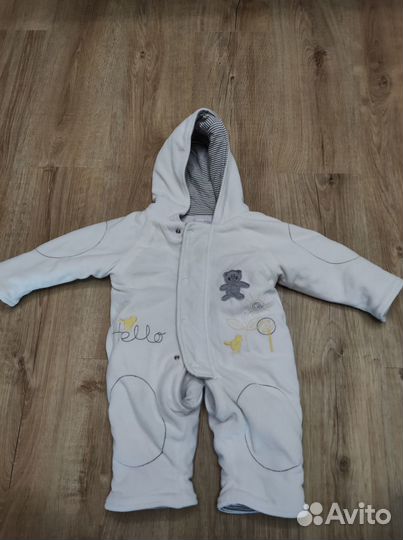 Комбинезоны тёплые детские 68
