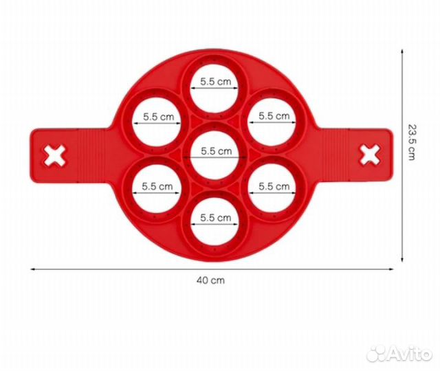 Новая форма для оладьев и блинов