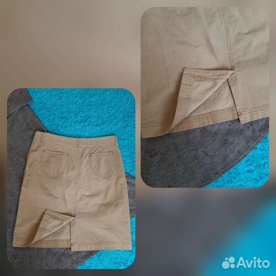 Юбка Sela Костюм жен юбка и топ, р.48