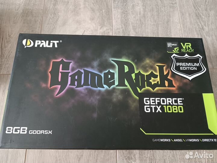 Видеокарта gtx 1080 8gb
