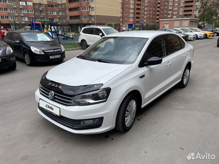 Volkswagen Polo 1.6 AT, 2017, 181 000 км