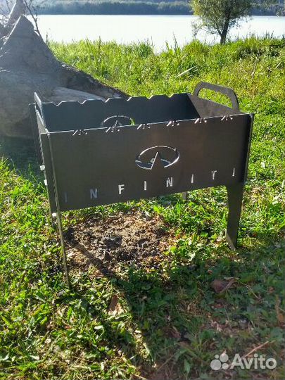 Мангал разборный 3мм