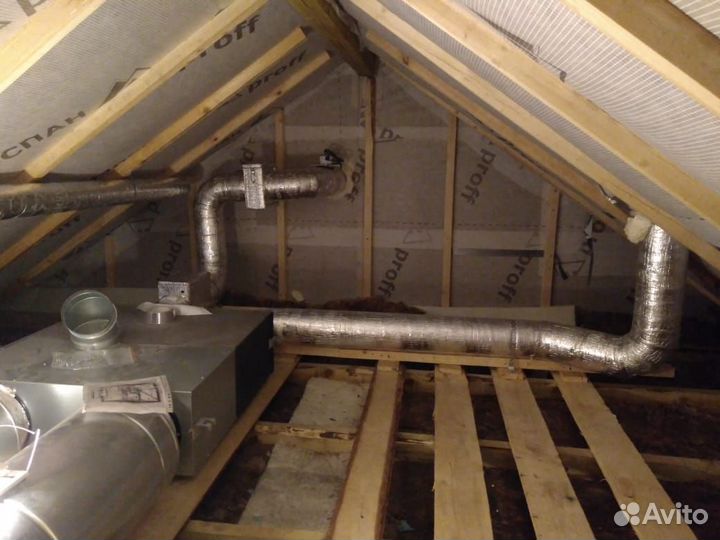 Монтаж вентиляции в доме